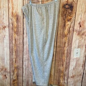 Jennifer Lauren‎ Plus Women Size 3X Gray Sweat Pants With Pockets